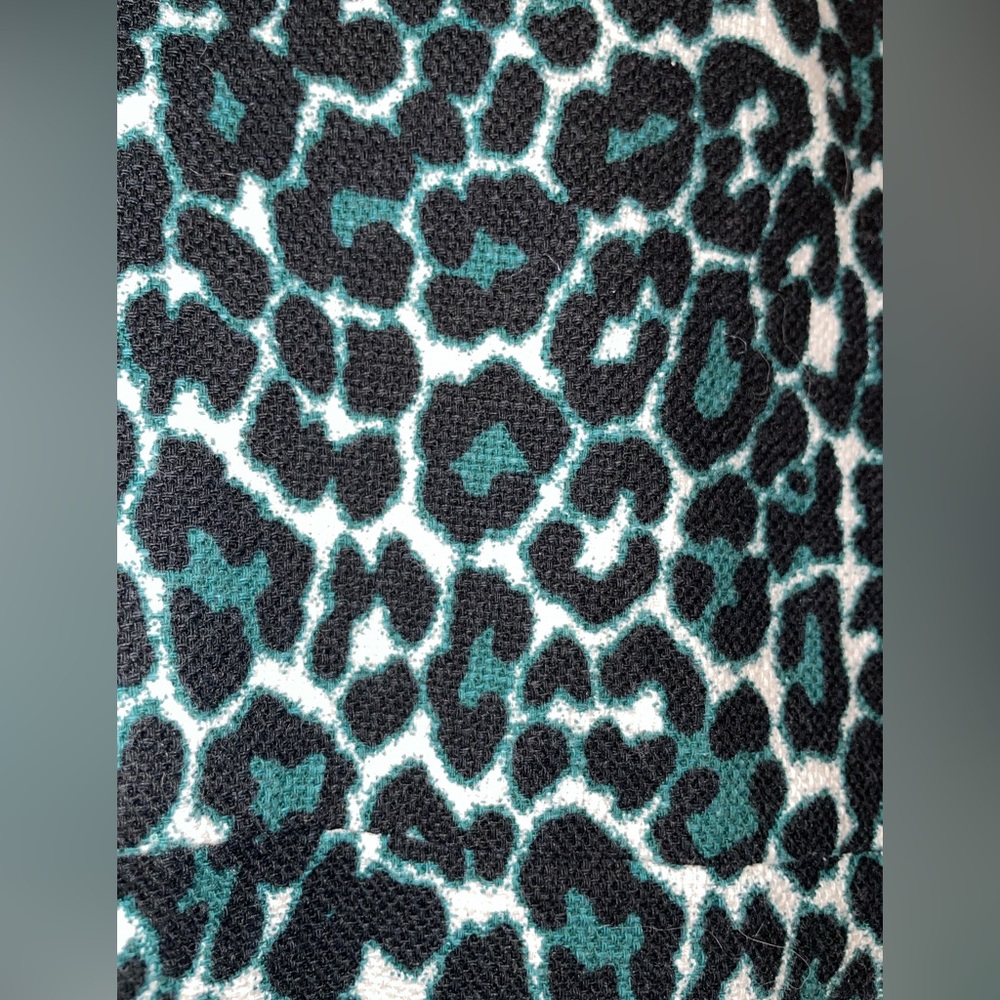 J. Crew Factory Leopard Print Dress (Size 14) - Picture 3 of 4